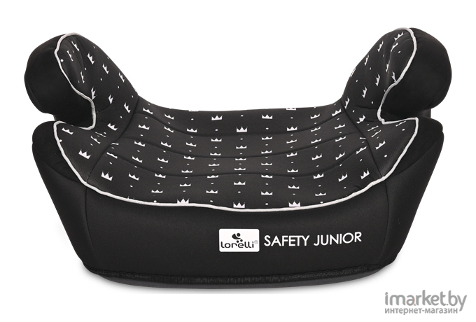 Бустер Lorelli Safety Junior Fix Black Crowns 2021 [10071332105]