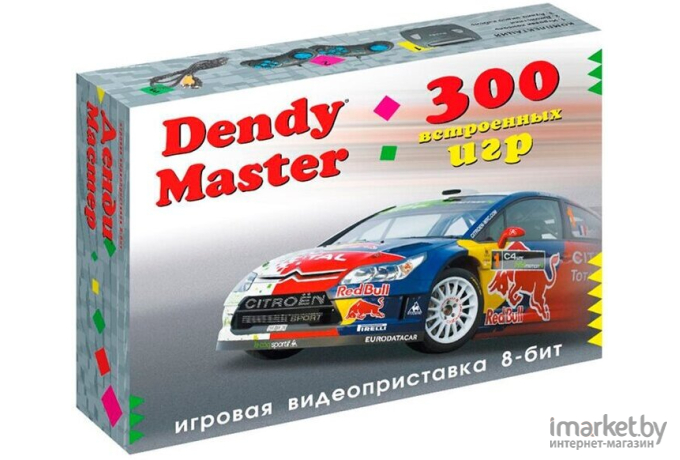 Игровая приставка Dendy Master 300 игр [4601250207162]