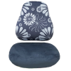 Чехол для мебели Comf-Pro для стула Match принты/серые цветы