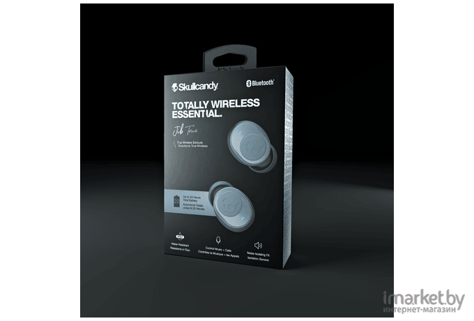 Наушники Skullcandy Jib True Wireless In-ear серый [S2JTW-N744]