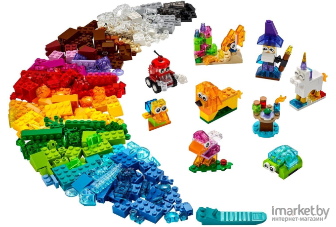 Конструктор LEGO Classic Прозрачные кубики [11013]