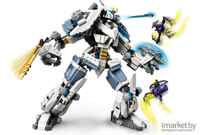 Конструктор LEGO Ninjago Legacy Битва с роботом Зейна [71738]