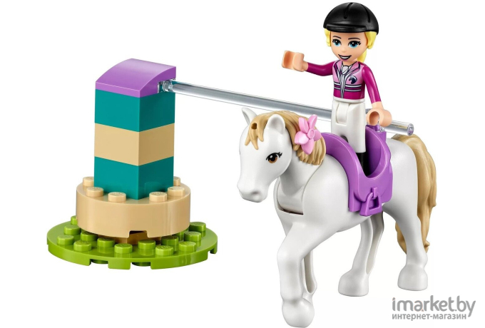 Конструктор LEGO FRIENDS Тренировка лошади и прицеп для перевозки [41441]