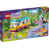 Конструктор LEGO FRIENDS Лесной дом на колесах и парусная лодка [41681]