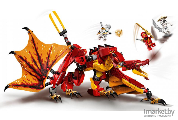 Конструктор LEGO NINJAGO Атака огненного дракона [71753]