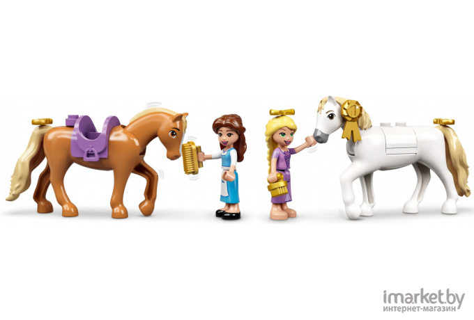 Конструктор LEGO Princess Королевская конюшня Белль и Рапунцель [43195]