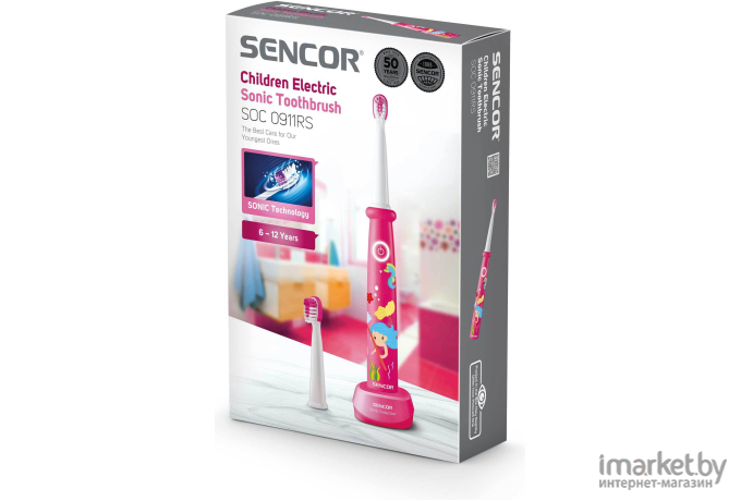 Электрическая зубная щетка Sencor SOC 0911RS