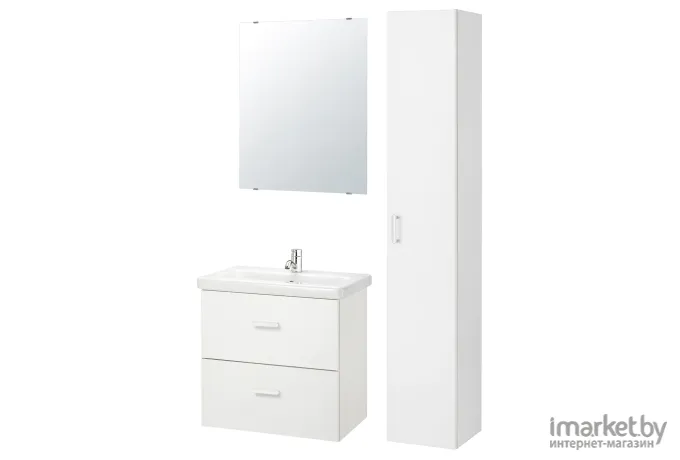 Комплект мебели для ванной Ikea Фискон / Твэллен [594.373.54]