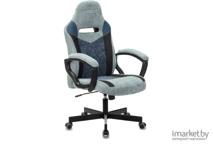Геймерское кресло Zombie Viking 6 Knight Fabric серо-голубой [VIKING 6 KNIGHT BL]
