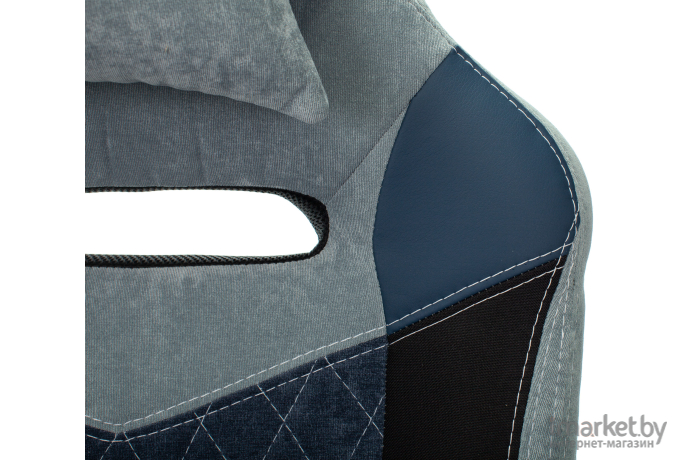 Геймерское кресло Zombie Viking 6 Knight Fabric серо-голубой [VIKING 6 KNIGHT BL]