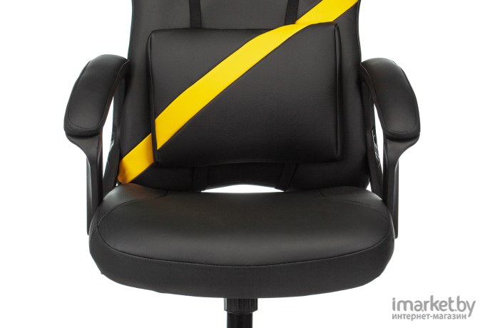 Кресло игровое  Zombie Driver черный/желтый [ZOMBIE DRIVER YEL EAN]