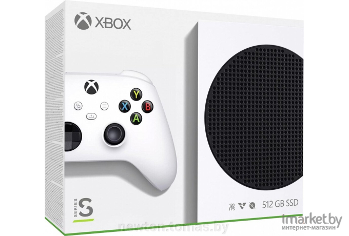 Игровая приставка Microsoft Xbox Series S 512Gb White (RRS-00011 / RRS-00010)
