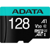 Карта памяти A-Data MICRO SDXC 128GB W/AD [AUSDX128GUI3V30SA2-RA1]