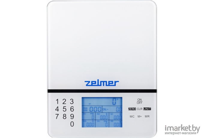 Кухонные весы Zelmer ZKS1500N White [73105095P]