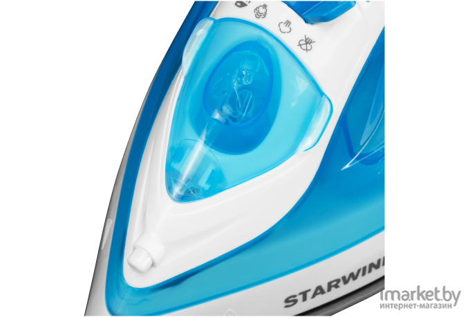 Утюг StarWind SIR2045 голубой/белый