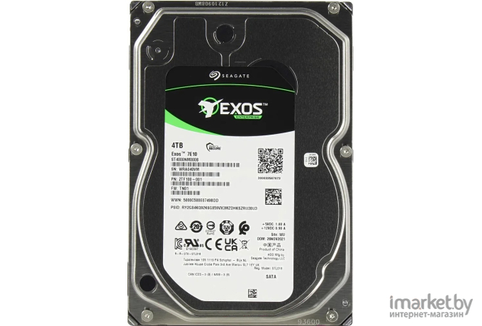 Жесткий диск Seagate Exos 7E10 4TB (ST4000NM000B)