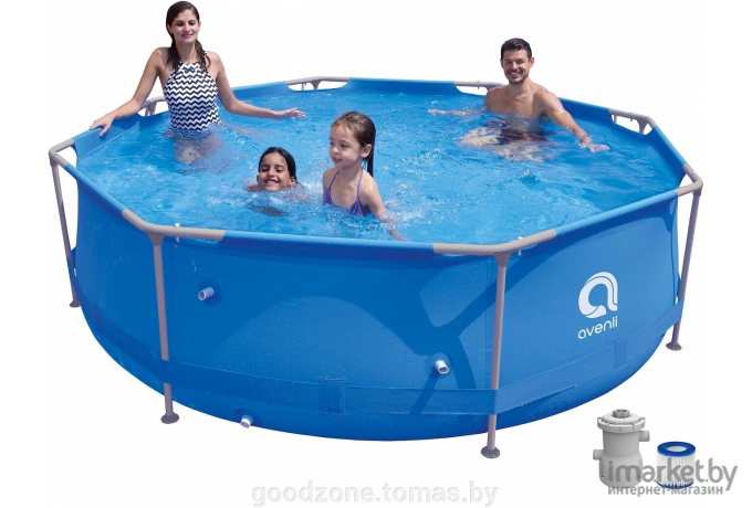 Каркасный бассейн Avenli 17798EU 3.0m*76cm синий