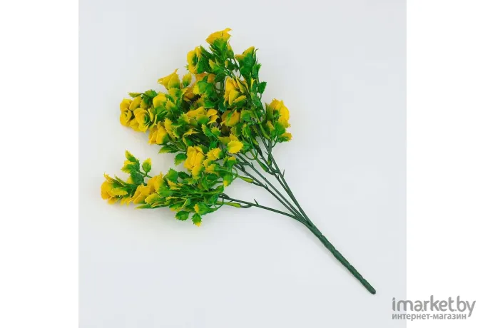 Искусственное растение AksHome Букет Heidi 35см желтый