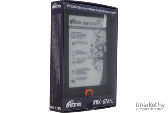 Электронная книга Ritmix RBK-678FL черный