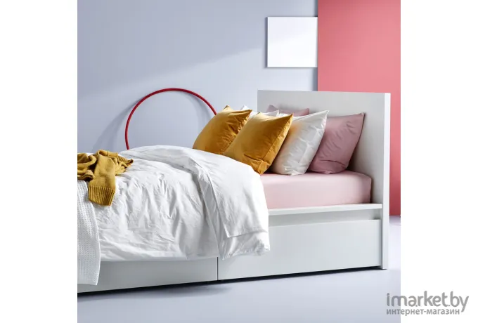 Каркас кровати Ikea Хауга бежевый [005.063.30]