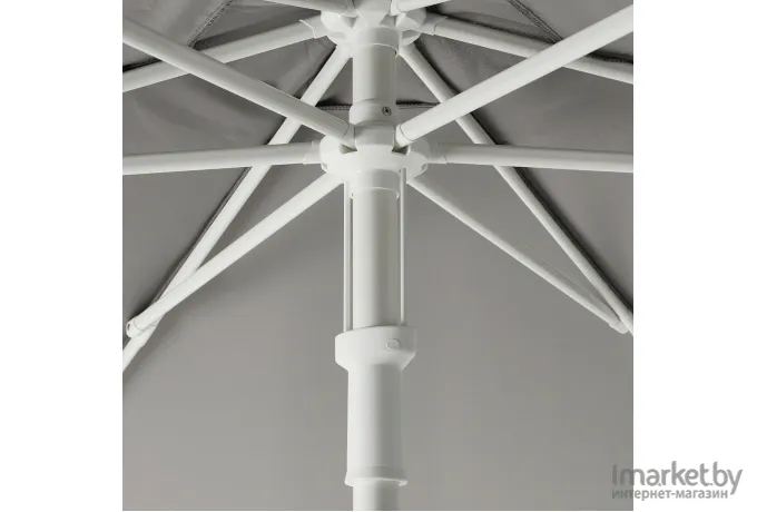 Зонт садовый Ikea Хёгён серый [294.768.08]