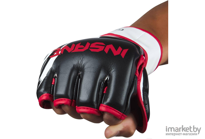 Перчатки для единоборств Insane MMA Falcon Gel M черный [IN22-MG200 черный M]