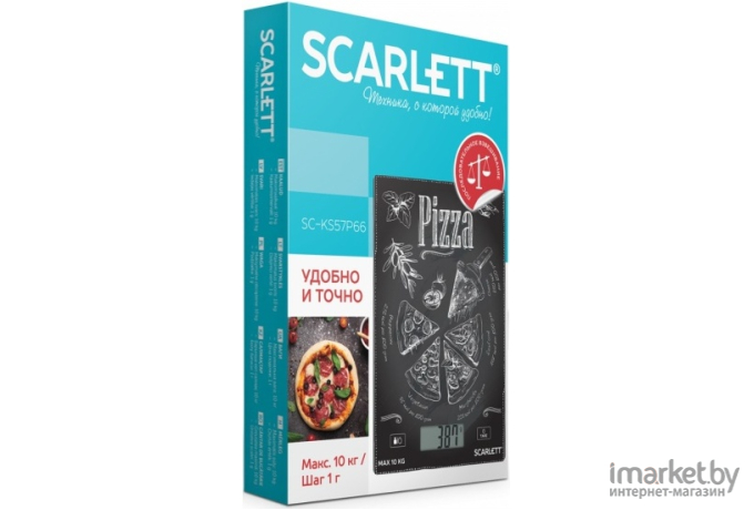 Кухонные весы Scarlett SC-KS57P66 пицца