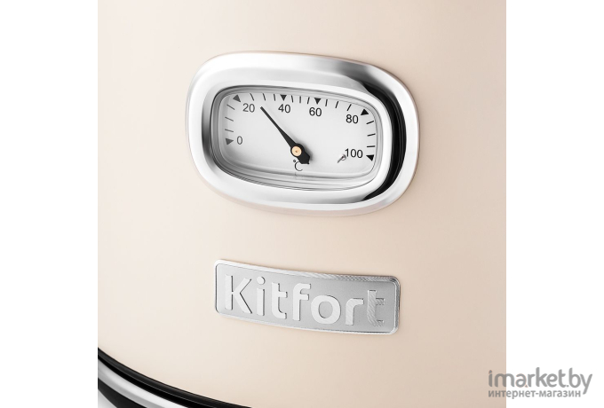 Электрочайник Kitfort КТ-6150-1 бежевый