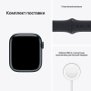 Умные часы Apple Watch Series 7 45mm Starlight Aluminium Case with Starlight Sport Band [MKN63RU/A]