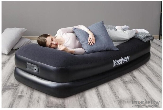 Надувная кровать Bestway Twin со встроенным электронасосом [67401]