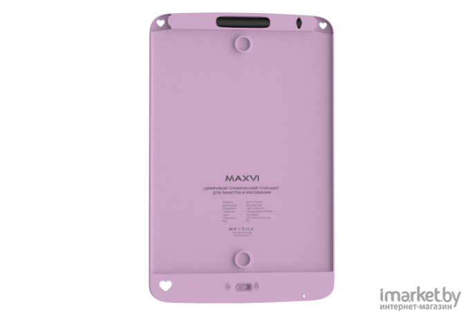 Электронный блокнот Maxvi MGT-01 Pink [MGT-01 Pink]