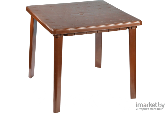 Садовый стол Альтернатива М8153 коричневый