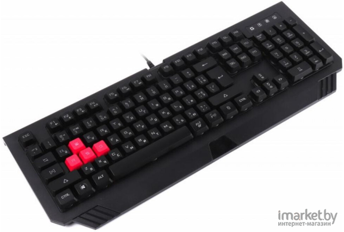 Клавиатура A4Tech Bloody USB LED черный [B120N]