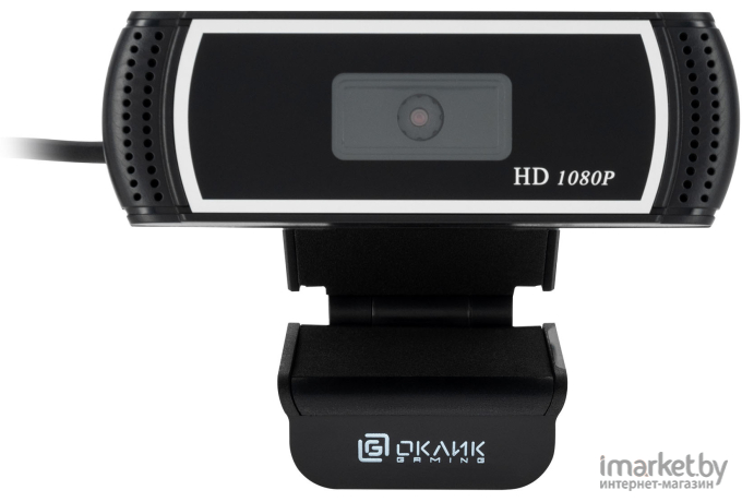 Web-камера Oklick 2Mpix USB2.0 с микрофоном черный [OK-C013FH]