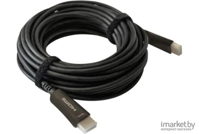 Кабель Digma HDMI 2.0 AOC HDMI (m)/HDMI (m) 10м. черный [BHP AOC 2.0-10]