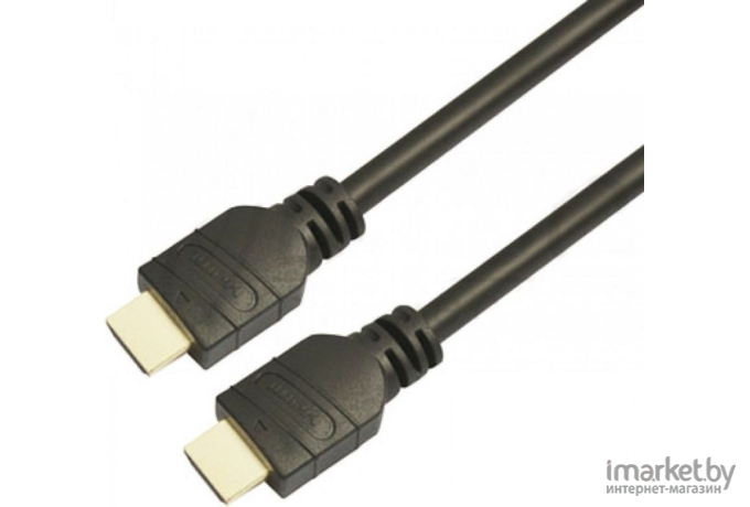 Кабель LAZSO WH-111 HDMI (m)/HDMI (m) 15м. черный [WH-111(15M)]
