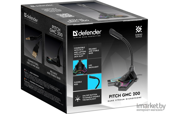 Микрофон Defender Pitch GMC 200