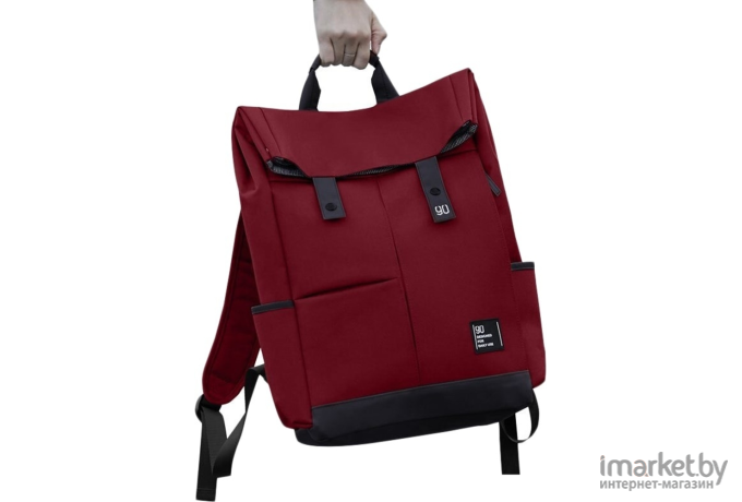 Рюкзак Ninetygo Colleage Leisure Backpack Dark Red (90BBPLF1902U-RD02)