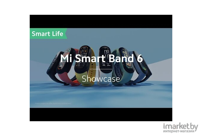 Фитнес-браслет Xiaomi Mi Smart Band 6 BHR4951GL (XMSH15HM)