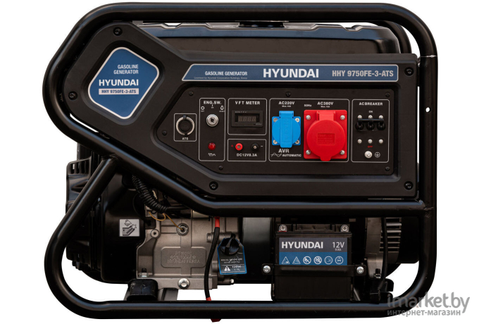 Генератор бензиновый Hyundai HHY 9750FE 3 ATS