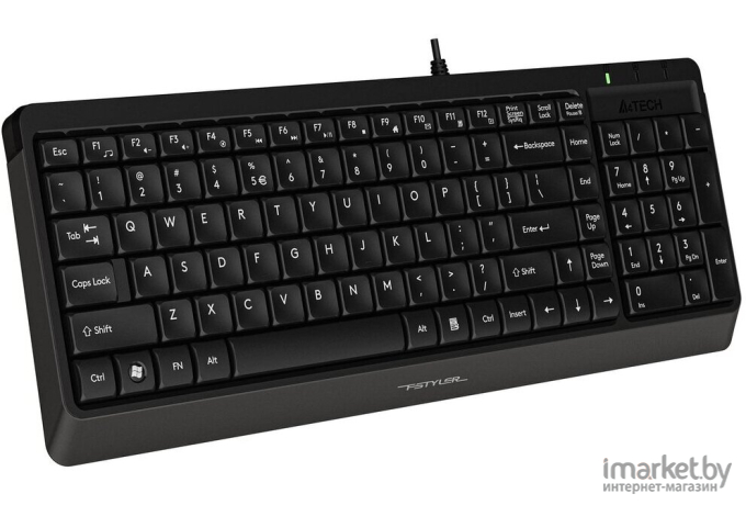 Комплект клавиатура + мышь A4Tech Fstyler F1512 (черный)