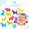 Антискользящие мини-коврики Roxy-Kids Animals 15 шт. (RBM-015-AN)