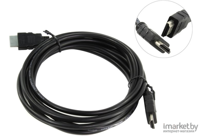 Соединительный кабель Sven HDMI 19M-19M High speed with Ethernet 3.0м