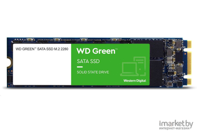 SSD диск WD Green 240GB (WDS240G3G0B)