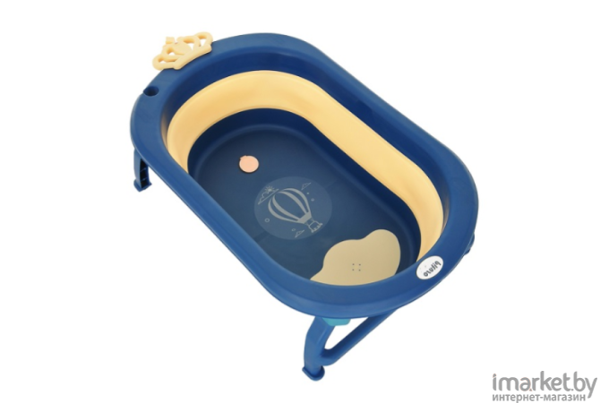 Детская ванна Pituso складная 87 см синий с желтым (FG139)