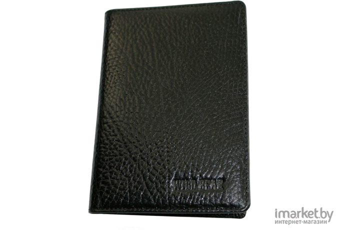 Обложка для паспорта WILD BEAR LUX RO-005 черный