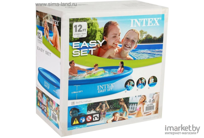 Надувной бассейн Intex Easy Set 366x76 (56420/28130/28130NP)