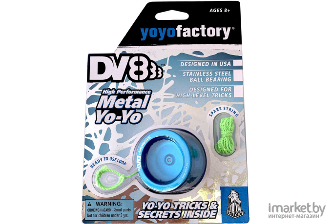 Йо-йо YoYoFactory DV888 голубой (YYF0010/blue)