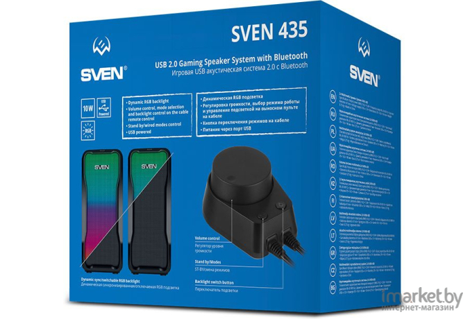 Акустическая система Sven 435 Black (SV-020927)