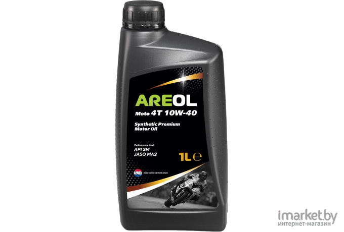 Моторное масло Areol Moto 4T 10W40 1л (10W40AR122)